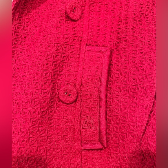 Red Matix Coat - Picture 4 of 6